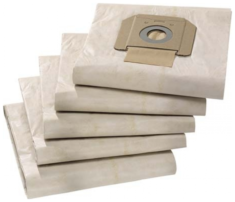Пылесборник для пылесосов Karcher серии NT (6.904-285.0) 5 штук в упаковке