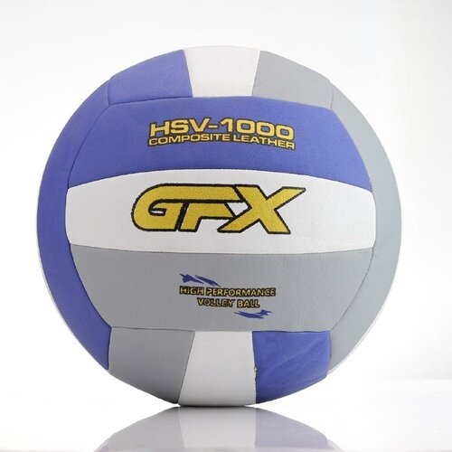 Мяч волейбольный GFX волейбольный мяч 1, 4 размер; серый, синий