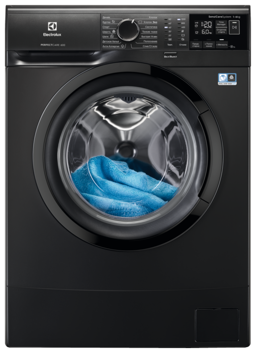 Стиральная машина Electrolux PerfectCare 600 EW6S4R06BX, черный