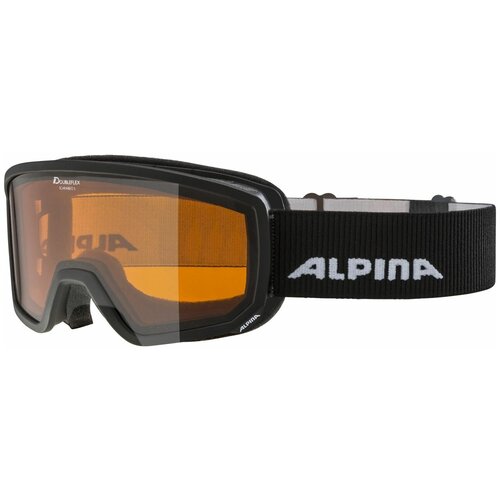 Сноубордическая, лыжная маска ALPINA Scarabeo S DH, S, black