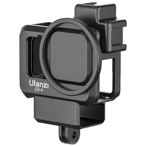 Пластиковая рамка Ulanzi для GoPro 9/10 Black с местом для микрофонного адаптера AAMIC-001