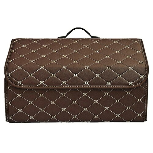 фото Сумка-органайзер в багажник innozone car trunk organizer large - coffee line