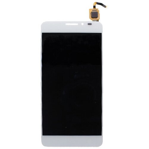 Экран (дисплей) для Alcatel One Touch 6043D Idol X+ в сборе с тачскрином (белый) экран дисплей для alcatel one touch 6037y idol 2 в сборе с тачскрином белый