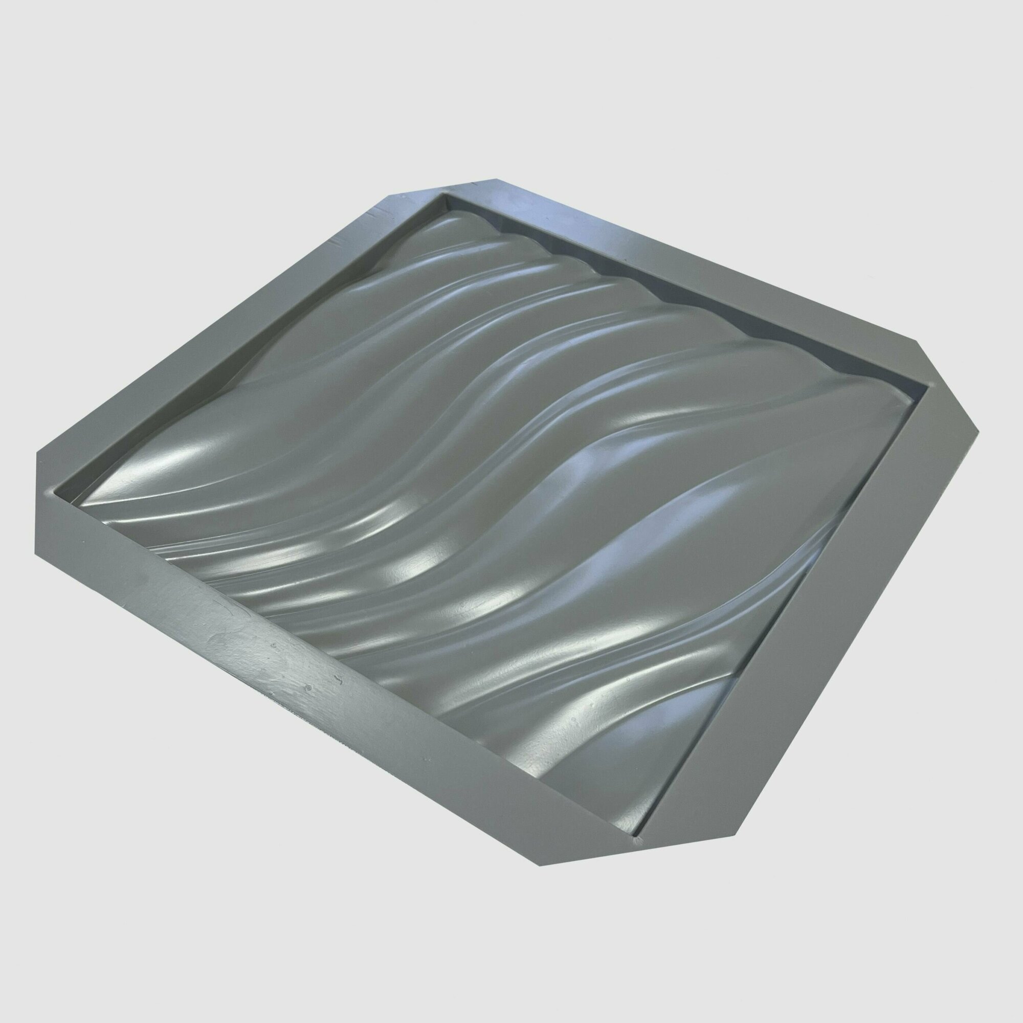 Облицовочный Камень Форма для 3D панели Дюна (50x50x2.5см)