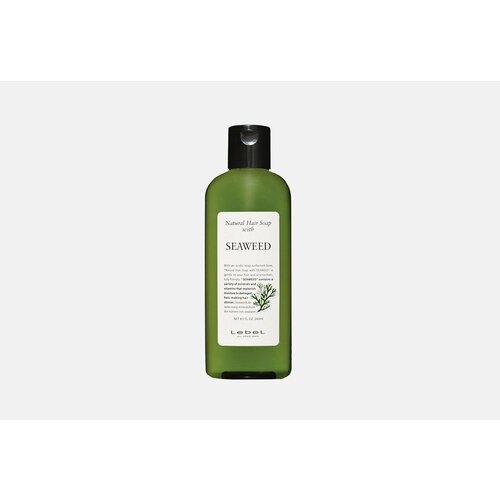 Шампунь для нормальных и незначительно поврежденных волос Lebel seaweed hair soap