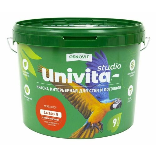 Силикатная фасадная краска Основит унивита CSt92 база А (13 кг)