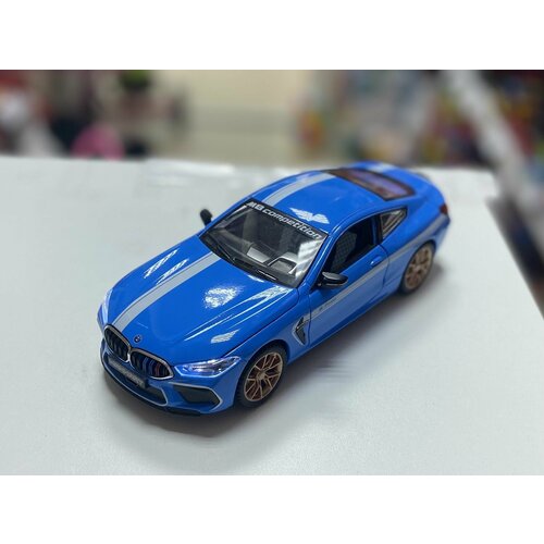 Машинка металлическая инерционная БМВ (BMW M8) 1:32 металлическая инерционная машинка бмв м8 bmw m8 manhart 1 32 16 см