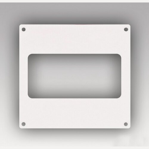 Изображение товара Переход вертикальный ERA 620НПП, прямоугольный, белый, ABS-пластик