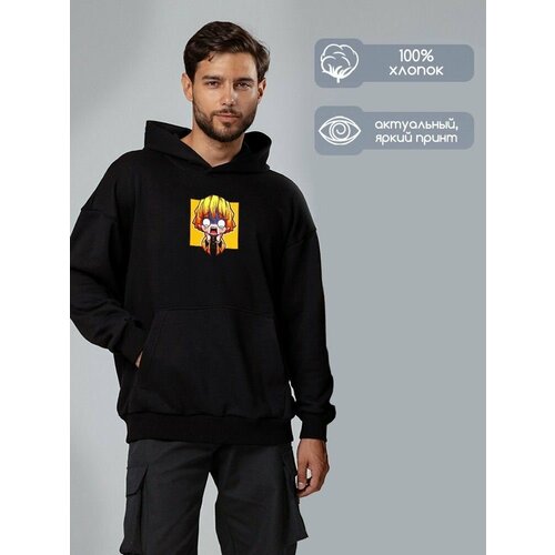 фото Худи hypnotica, размер xs, черный