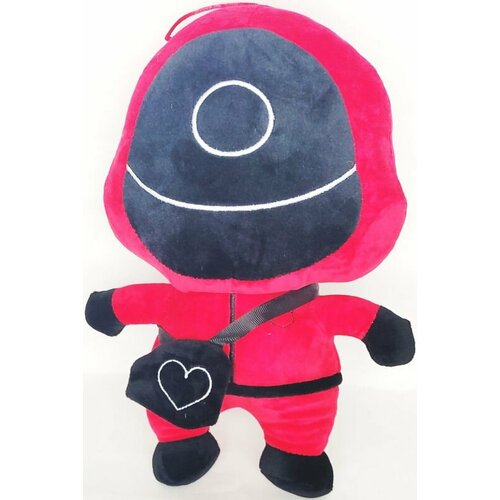 Игрушка мягкая солдат-охранник игра В кальмара SQUID GAME 30 см игрушка ХХХ029