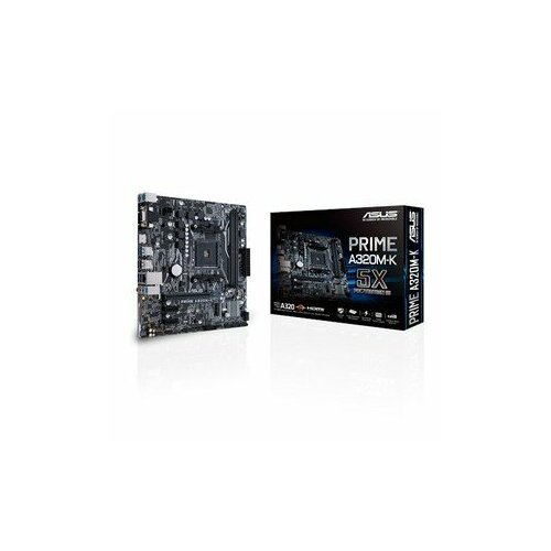 Материнская плата ASUS Материнская плата Asus PRIME A320M-A Soc-AM4 AMD A320 4xDDR4 mATX AC`97 8ch(7.1) GbLAN RAID+VGA+DVI+HDMI