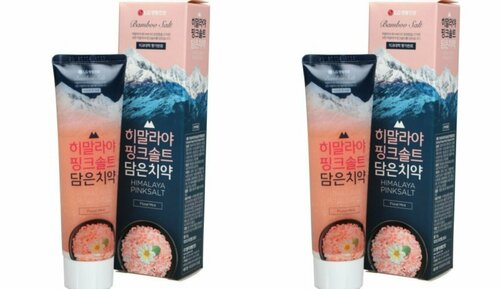 Perioe Зубная паста с розовой гималайской солью Himalaya Pink Salt Floral Mint,100 г,2 шт