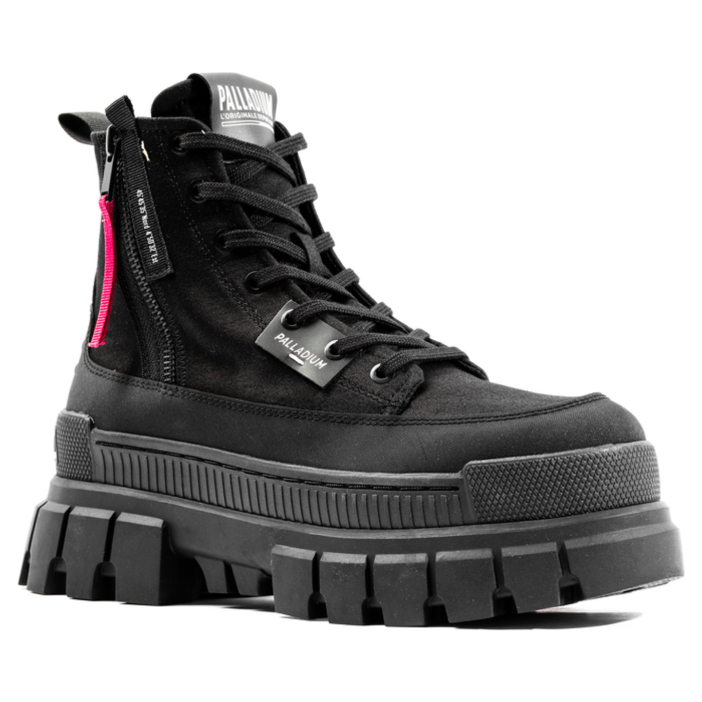 фото Ботинки женские Palladium Revolt Boot Zip Tx 98860-008 высокие черные