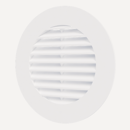 Изображение товара Решетка вентиляционная Auramax A10RK, пластик, белая, 136х136мм