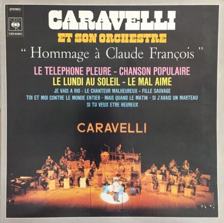 Старый винил, CBS, CARAVELLI - Hommage À Claude François (LP , Used)