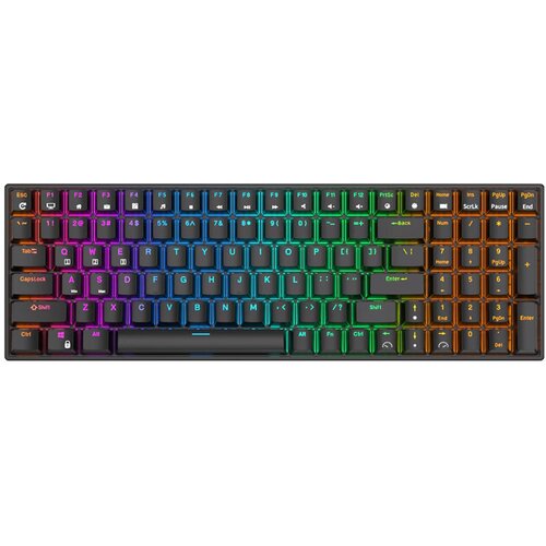 Клавиатура Royal Kludge Клавиатура Royal Kludge RK100 Black USB24 GHzBluetoth RGB Hot Swap Brown switch 829100₽