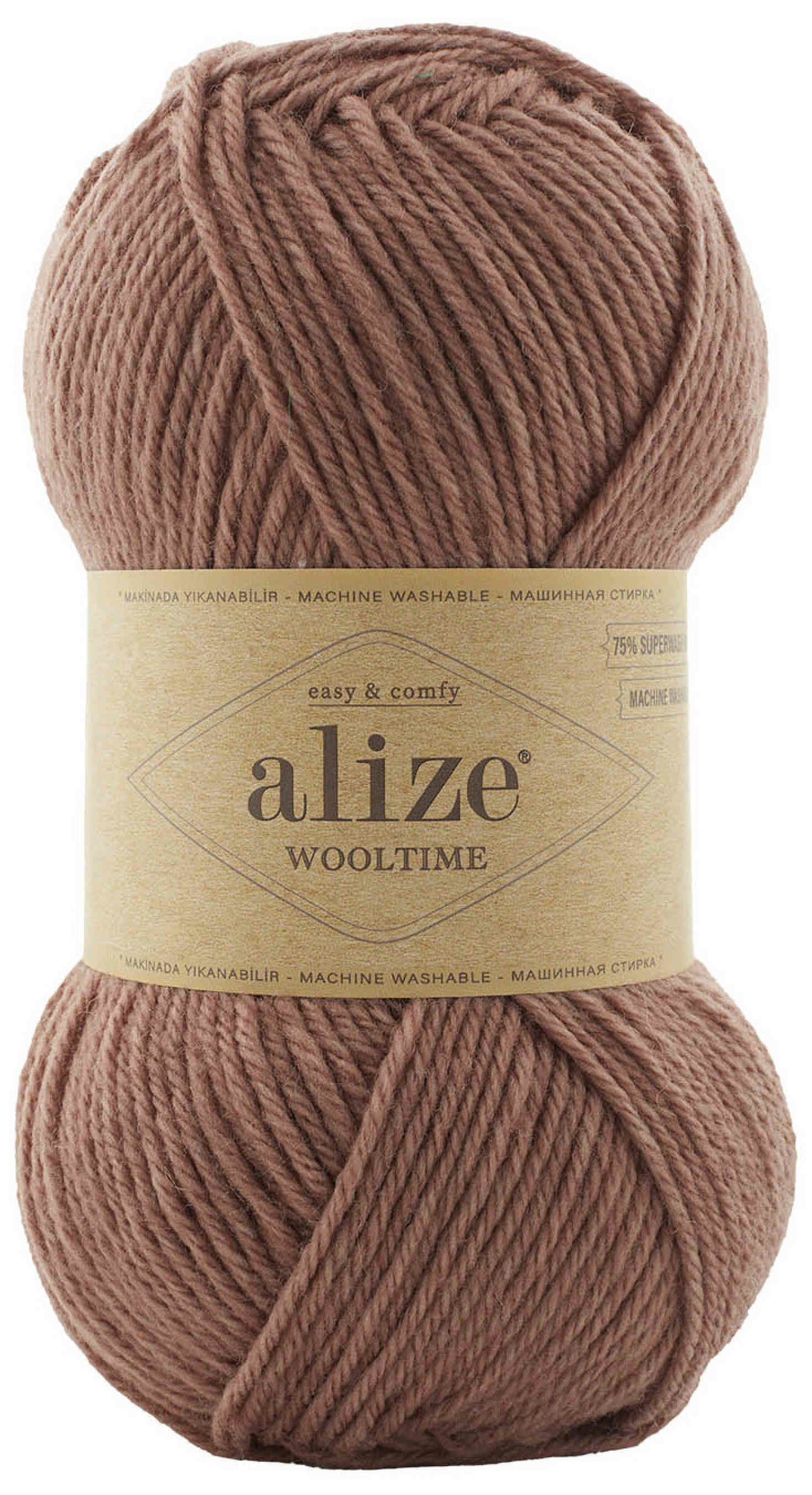 Пряжа Alize Wooltime мрамор (581), 75%шерсть/25%полиамид, 200м, 100г, 2шт