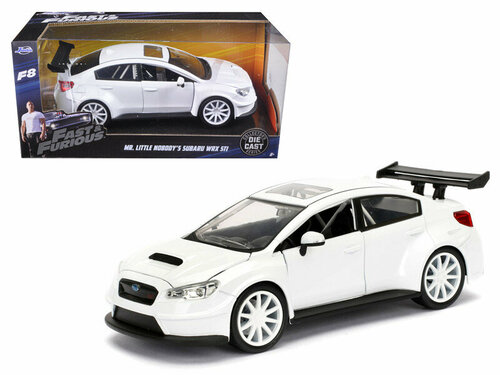 Машина Jada Fast and Furious 1:24 Subaru WRX STI White (Белый)