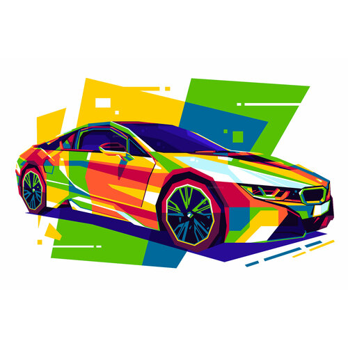 Art cars. BMW i8