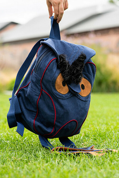 Leya.me SCHOOL-69 Детский школьный рюкзак из замши с аппликацией 