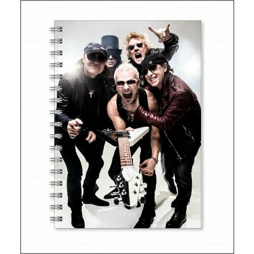 Тетрадь Scorpions, Скорпионз №7, А5 (5 на 21 см) тетрадь scorpions 10