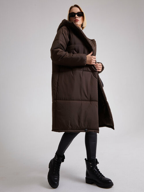Куртка  ZakRaf, размер 50, коричневый