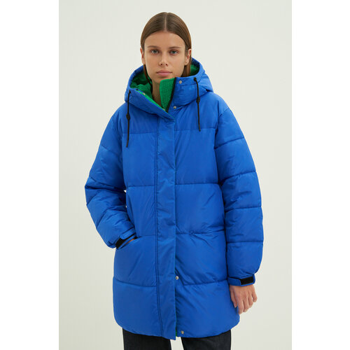 Куртка FINN FLARE, размер S (170-88-94), синий куртка finn flare размер s 170 88 94 бежевый