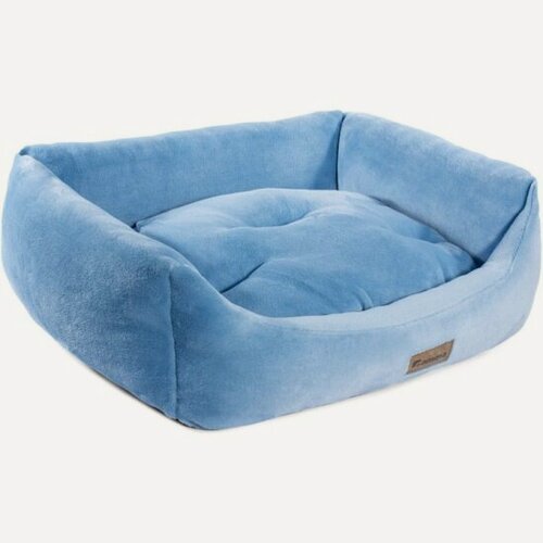 Изображение товара Лежанка Gamma прямоугольная "Василёк", голубая, 520*450*170мм