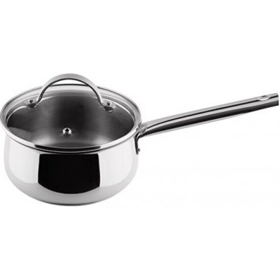 фото Сотейник с крышкой VINZER Culinaire series 89165, нержавеющая сталь, 16см/1,6л