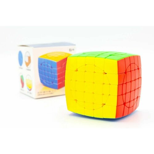 Головоломка Shengshou Crazy 5x5 cube V3, color головоломка shengshou sengso часы рубика magnetic clock классика