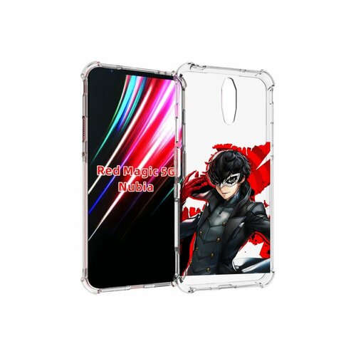 Чехол MyPads Persona 5 для ZTE Nubia Red Magic 1 5G задняя-панель-накладка-бампер чехол mypads persona 5 togo hifumi для zte nubia red magic 1 5g задняя панель накладка бампер