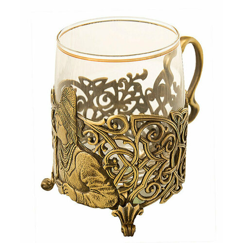 Подстаканник латунный 