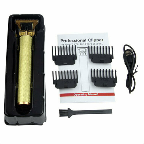 Набор для стрижки волос аккумуляторный с комплектом триммеров и насадок машинка для стрижки триммер для бороды и усов золотой 43900₽