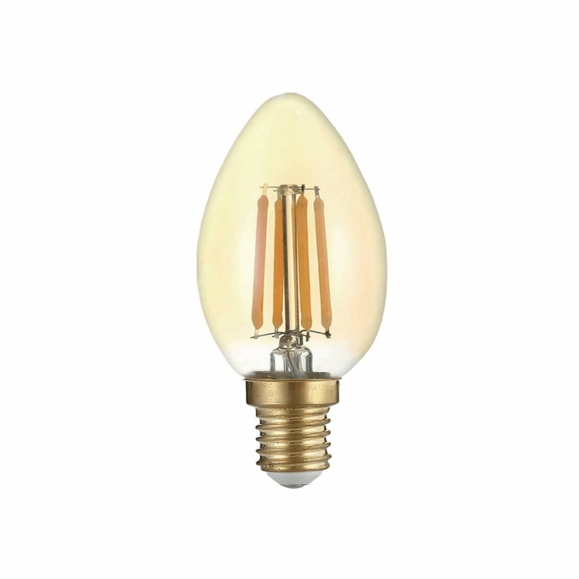 Лампа светодиодная THOMSON LED FILAMENT, CANDLE GOLD, Е14, 7Вт, 695Lm, 2400K