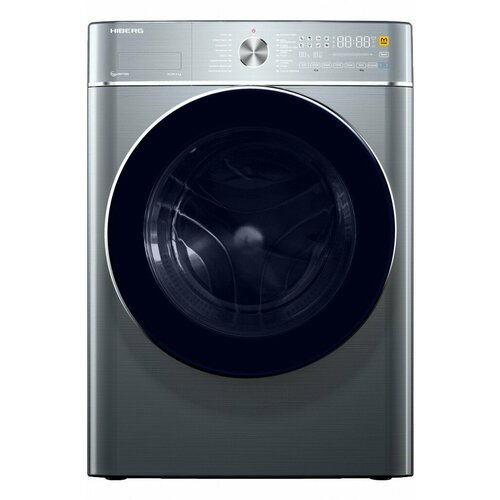 Стиральная машина Hiberg i-WMQ8-10614 Ss Steam Inverter серый 6199000₽