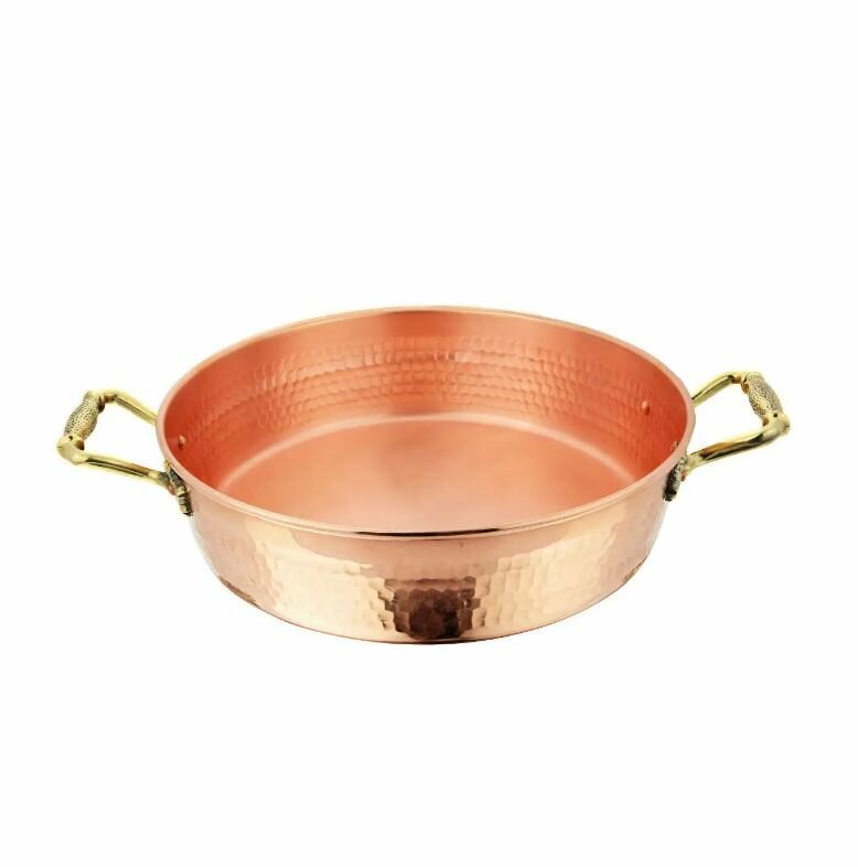 фото Таз медный кованый 3 л Кольчугинский мельхиор Лист