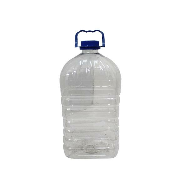 Бутылка ПЭТ 5 л (уп 45шт) + крышка, ручка, без цвета