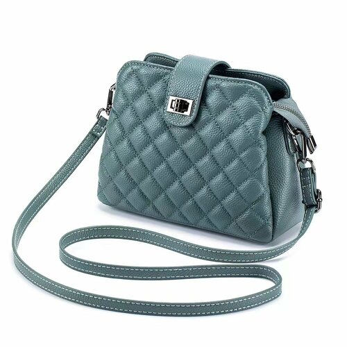 фото Сумка саквояж bgt-9106-2, фактура зернистая, голубой