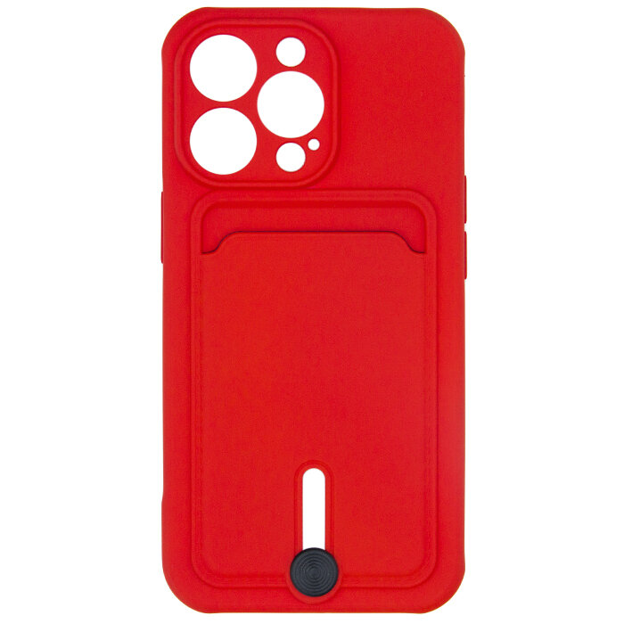 Чехол для iPhone 13 Pro с отделением для карт Button Card Case