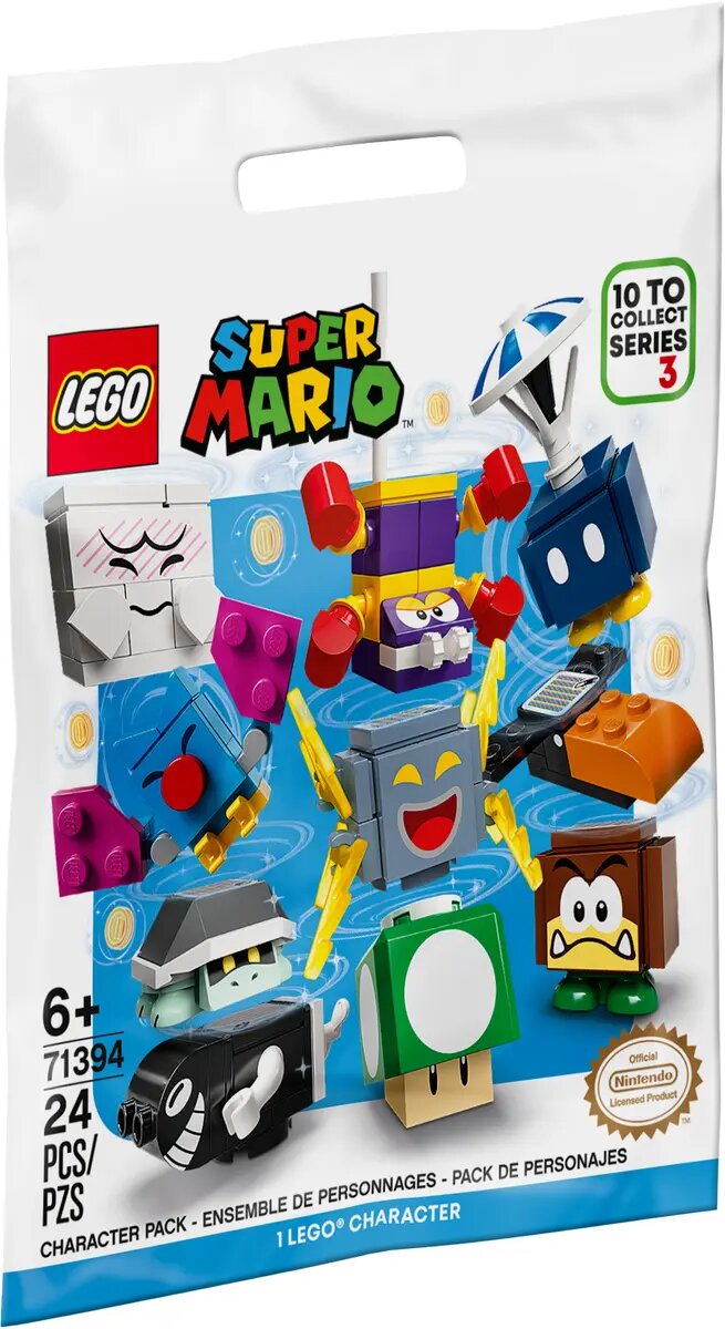 Конструктор LEGO Super Mario 71394 серия 3 Parachute Bob-omb — фото 2