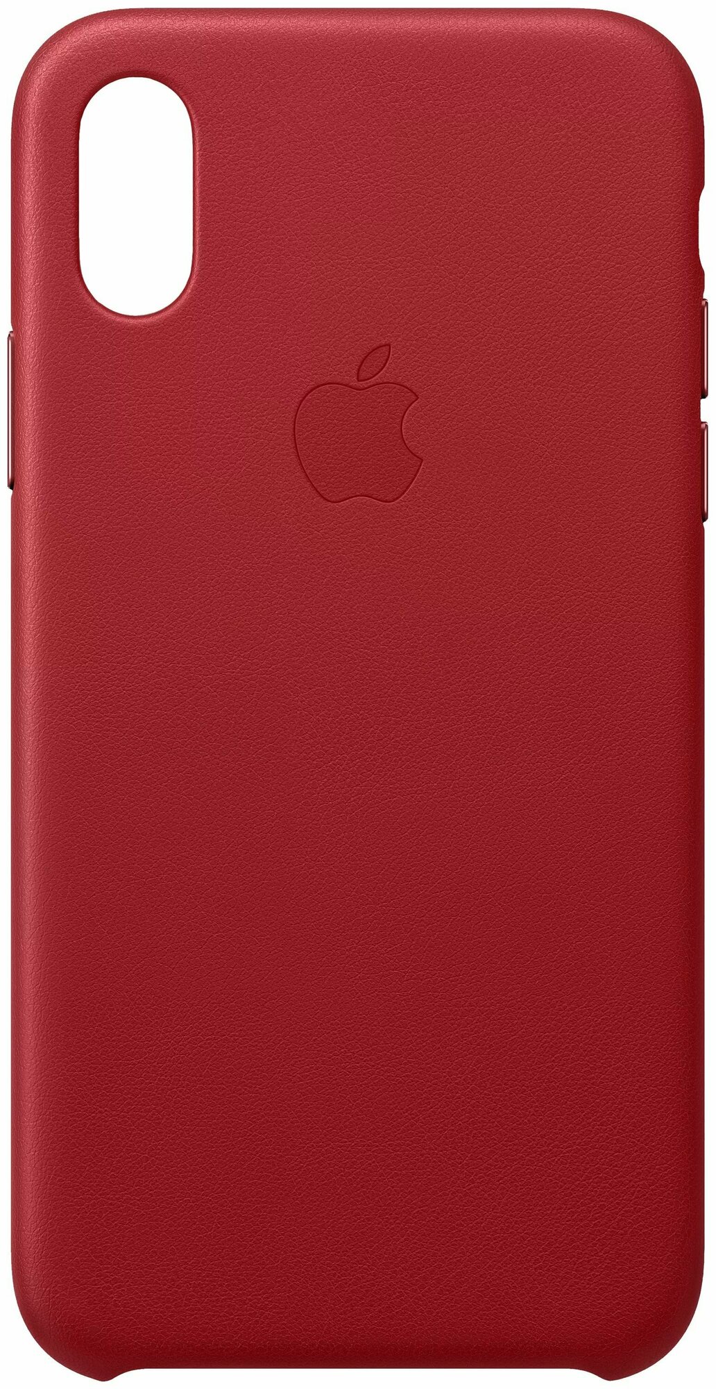 ClipCase Aksberry Leather для Apple iPhone XS Max красный