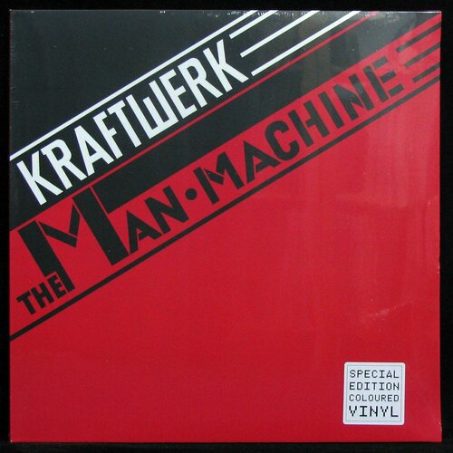 Виниловая пластинка Parlophone Kraftwerk – Man - Machine (coloured vinyl, + book) parlophone kraftwerk autobahn limited edition coloured vinyl виниловая пластинка