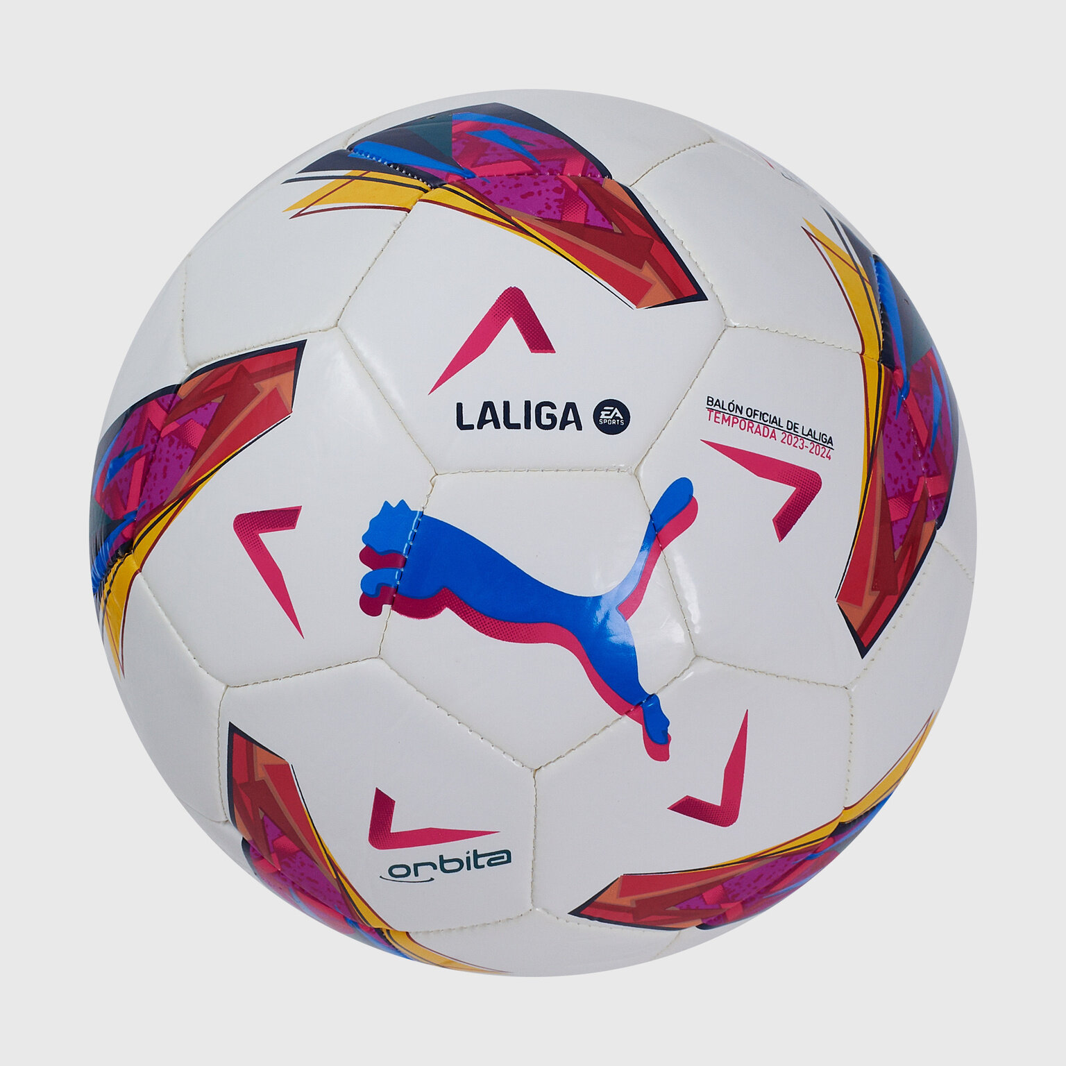 Футбольный мяч Puma Orbita Laliga 1 MS 08410901, размер 4, Белый