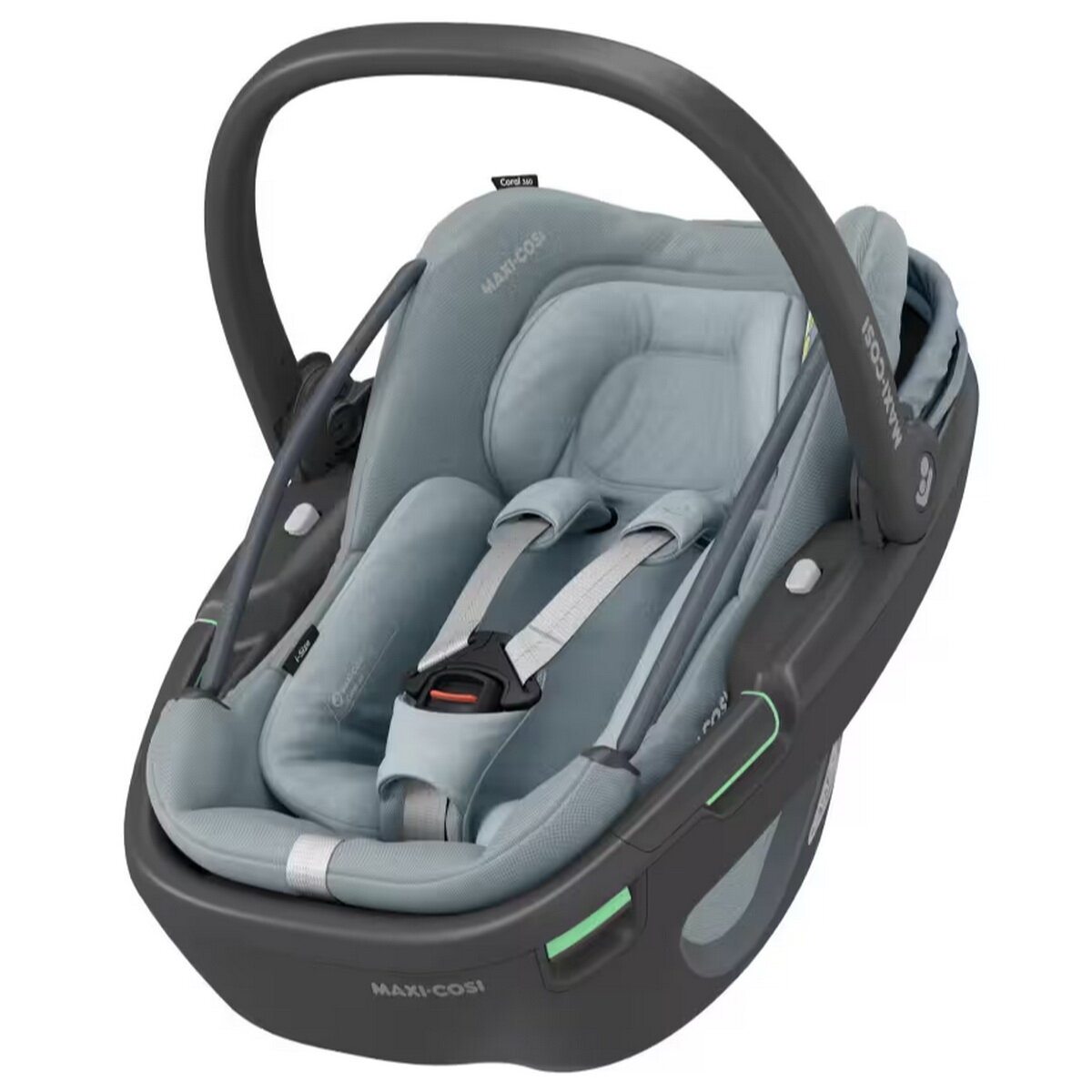 Автокресло группы 0+ (0–13кг) Maxi-Cosi Coral 360° Essential Grey/серый