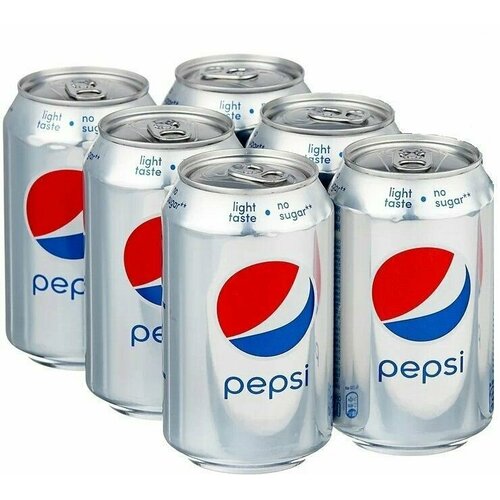 Pepsi Light ( Пепси Лайт ) 0,33*6 шт, газированный напиток