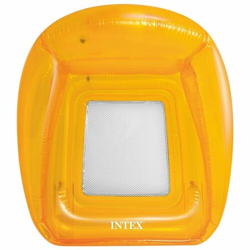 шезлонг для плавания intex 56802np 104х102см оранжевый INTEX Шезлонг для плавания, 104 х 102 см, цвет микс, 56802NP