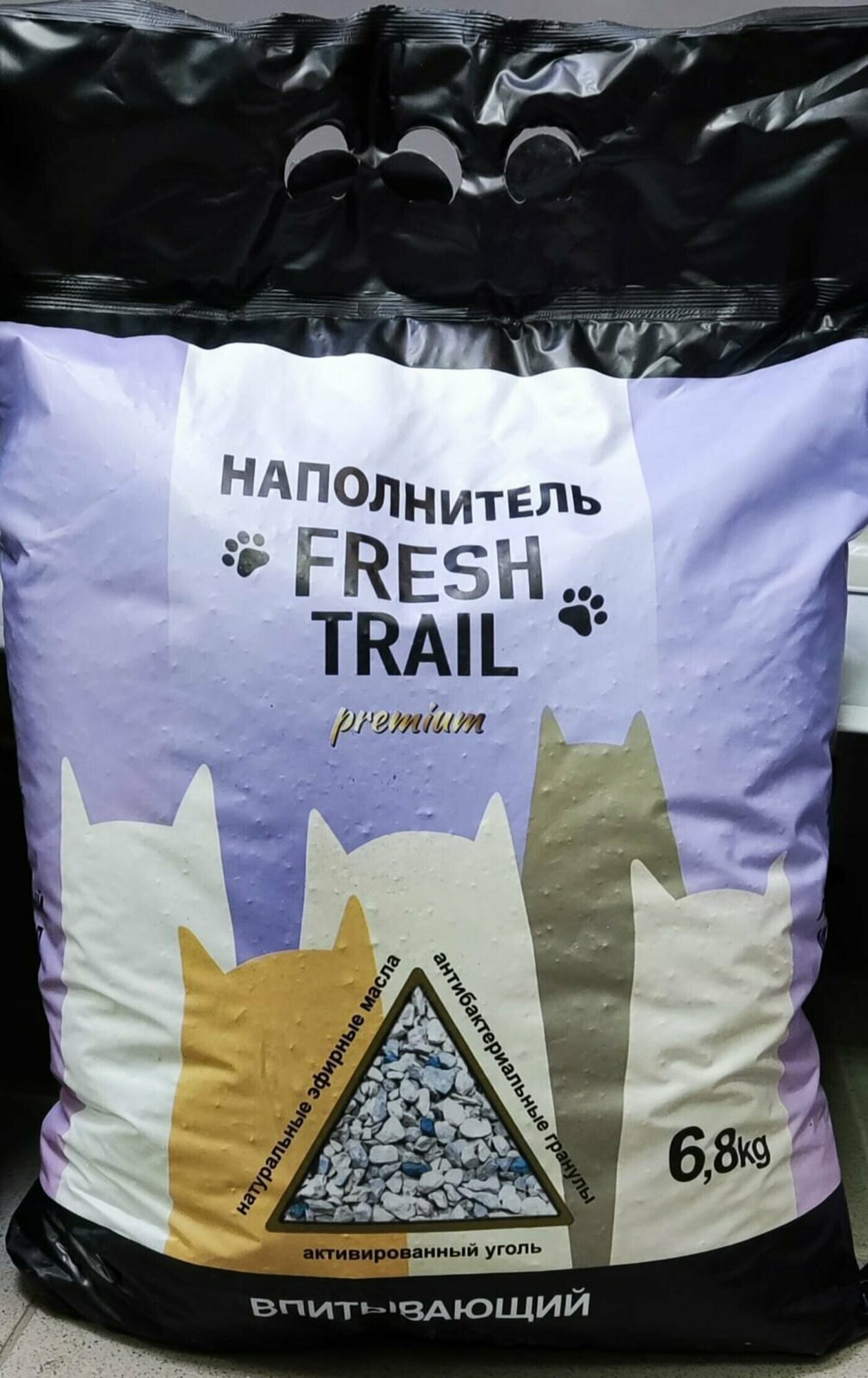 фото FRESH TRAIL PREMIUM наполнитель для кошачьего туалета 6,8 КГ (аналог fRESH STEP EXTREME)