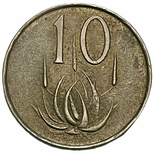 Южная Африка (ЮАР) 10 центов 1965 г. (Suid Afrika) южная африка юар 5 центов 1965 г suid afrika
