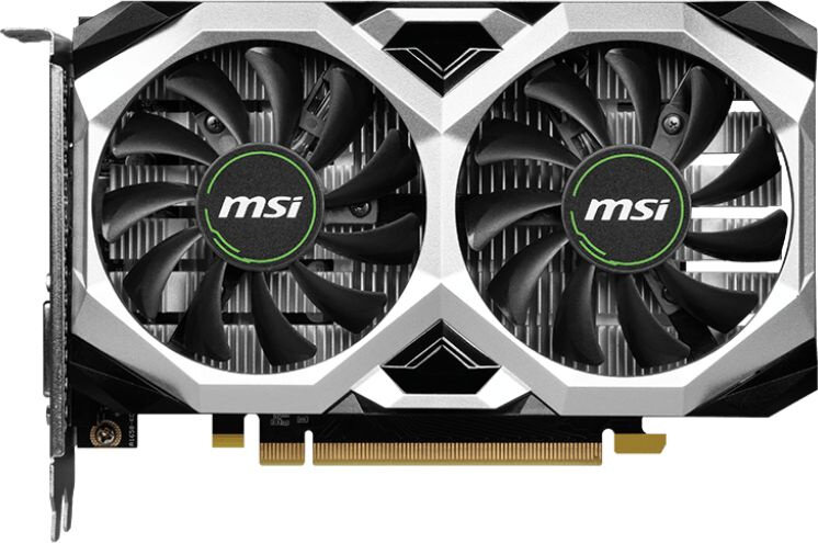 Видеокарта MSI GTX1650 D6 VENTUS XS OCV3 4GB GDDR6 128-bit DVI HDMI DP 2FAN RTL