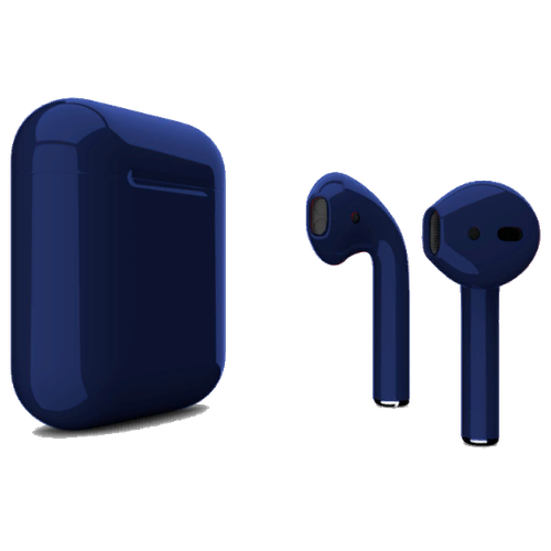 Беспроводные наушники Apple AirPods 2 Color синий глянцевый 1741000₽
